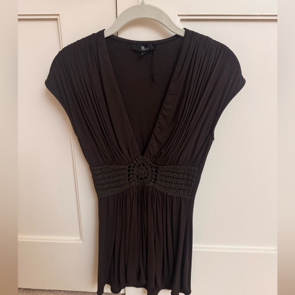 Sky Brown Women's Top